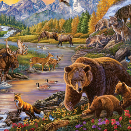 C-T Ravensburger Wilderness 500 pc Large Format