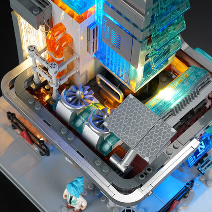 Lumibricks Neon Tech Station