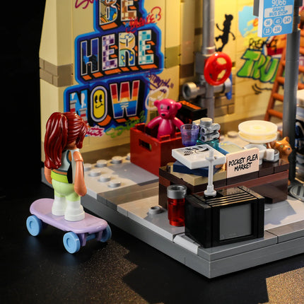 Lumibricks Graffiti Bus Stop 514PCS