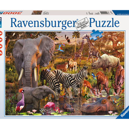 Jigsaw 3000 - African Animals - Ravensburger