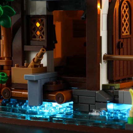 Lumibricks water mill 1278PCS