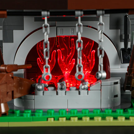 Lumibricks Forge House 1595PCS