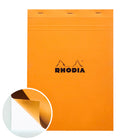 Stapled Notepad No. 18 5/5 -orange- A4. 80 sheets (21x29.7cm)