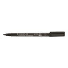 Marqueur permanent Lumocolor® Biseautée. 2,5 mm, noir