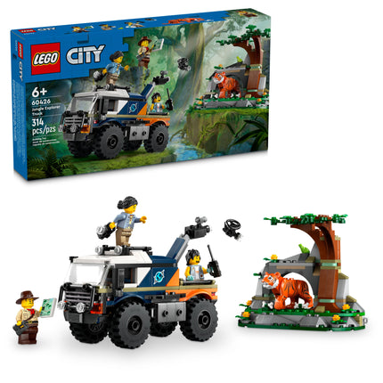 Lego city 60426 jungle explorer truck