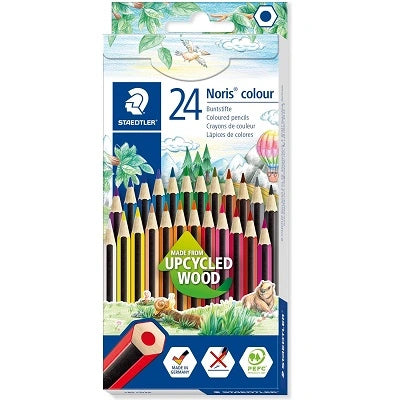 Pencils-Colored Staedtler, Noris 24/Pack