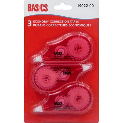 Pack of 3 basic correctors 5mm x 8m