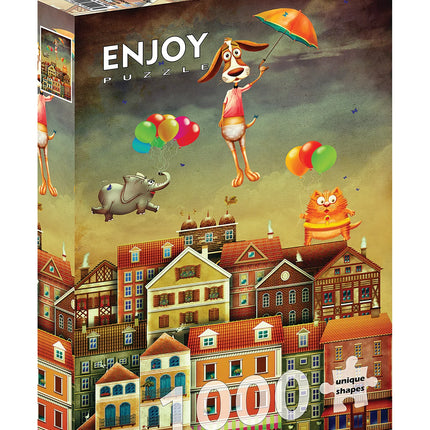 C-T Enjoy Above the City | 1000 Piece