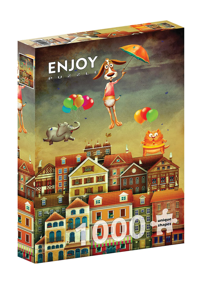 C-T Enjoy Above the City | 1000 Piece