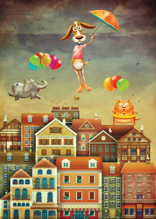 C-T Enjoy Above the City | 1000 Piece