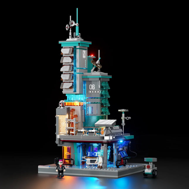 Lumibricks Neon Tech Station