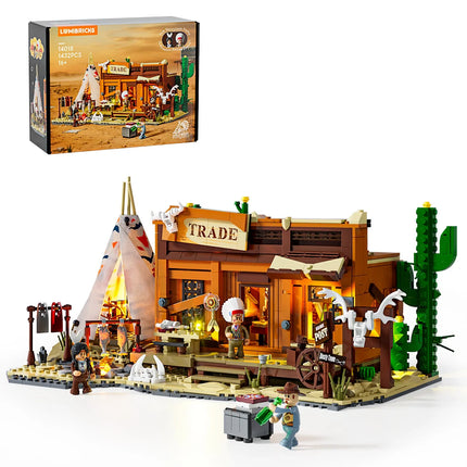 Lumibricks Western Fur Trading Post