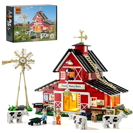 Lumibricks The Cow Barn 1368PCS