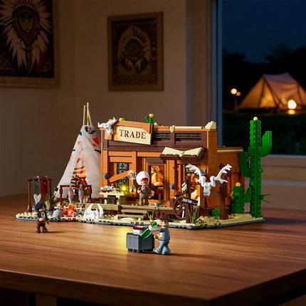 Lumibricks Western Fur Trading Post