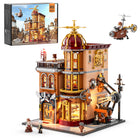 Lumibricks Steampunk Flying Club 1858PCS