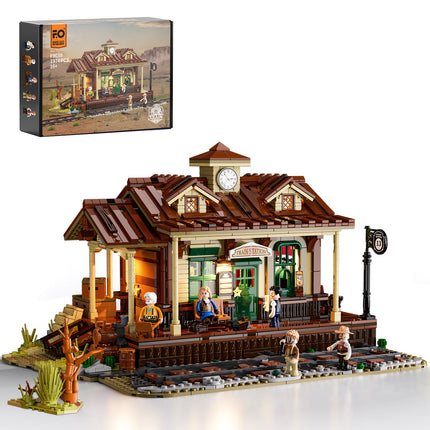 Lumibricks West Train Station 1974PCS