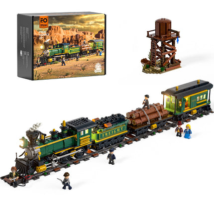 Lumibricks Western Freight Train 1524PCS