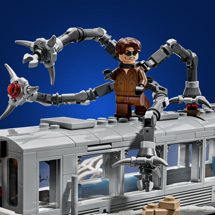 Lego Marvel 76321 La scène du métro avec Spider-Man et Doc Ock