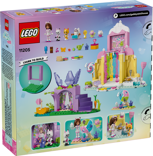 Lego Gabby's DollHouse 11205 La montagne des friandises et le jardin de Fée Minette