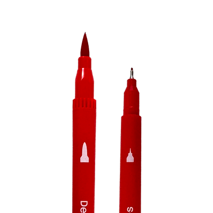 DUAL TIP MARKERS - ASSORTED COLORS-100 PCS DESSERRES