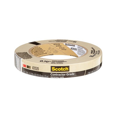 Ruban De Masquage De Qualité Entrepreneur Scotch, 3/4 Po (18 Mm X 55 M)