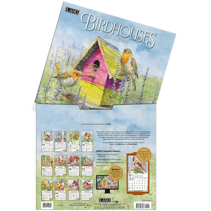 2026 Calendar Lang Birdhouses