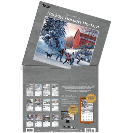 Lang 2026 Hockey Calendar! Hockey| Hockey