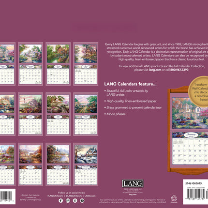 Lang 2027 Bygone Days Calendar