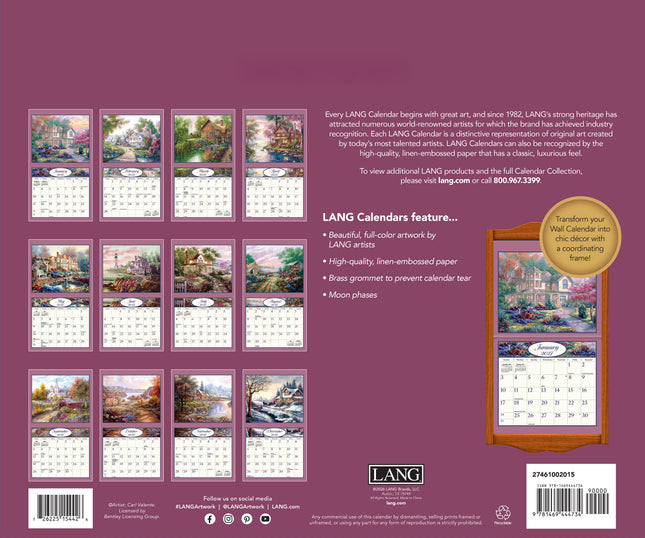 Lang 2027 Bygone Days Calendar