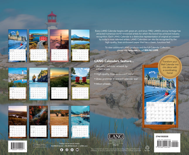 2027 Lang Calendar Oh Canada