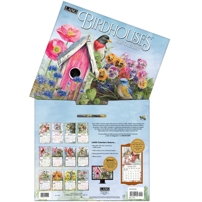 Lang 2027 Birdhouses Calendar