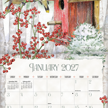 Lang 2027 Birdhouses Calendar
