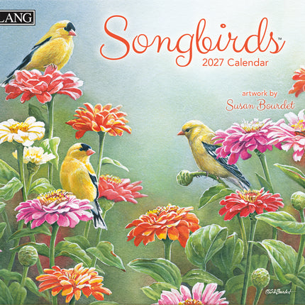 Lang 2027 Songbirds Calendar