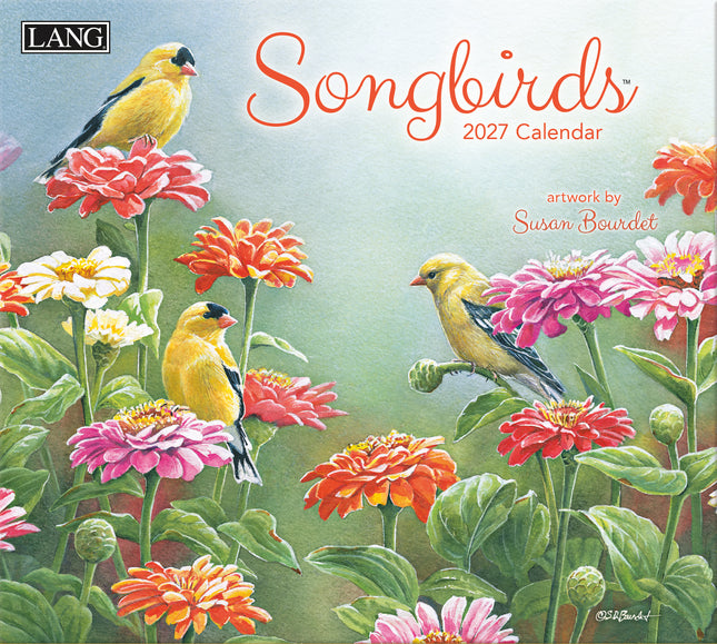 Lang 2027 Songbirds Calendar