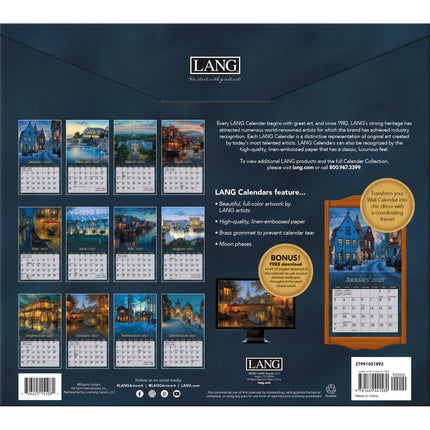 Calendrier Lang 2027 Around The World
