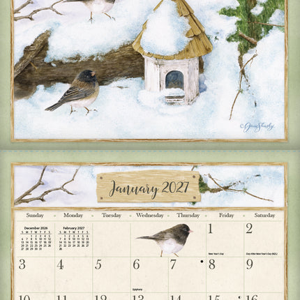 Lang 2027 Birds in the Garden Calendar