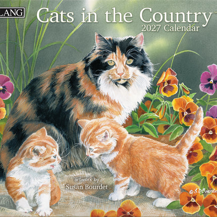 2027 Lang Calendar Cats In The Country