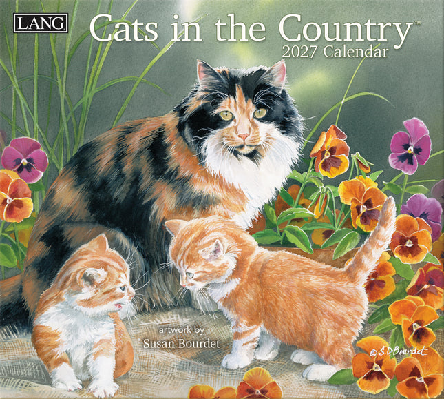 2027 Lang Calendar Cats In The Country