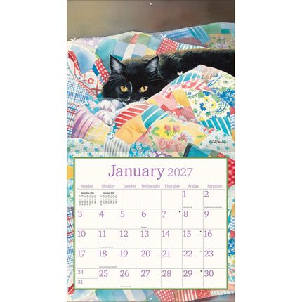 2027 Lang Calendar Cats In The Country