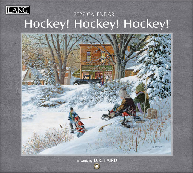 Lang Calendar 2027 Hockey Hockey Hockey