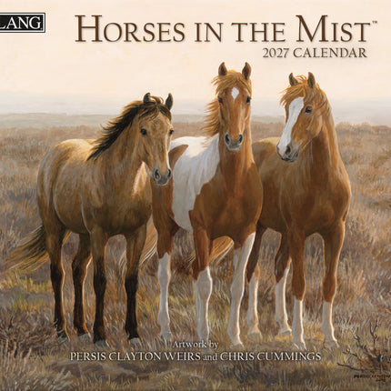 Lang 2027 Horses In The Mist Calendar