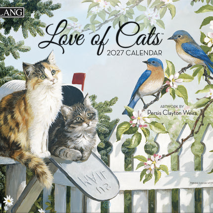 Lang 2027 Love Of Cats Calendar