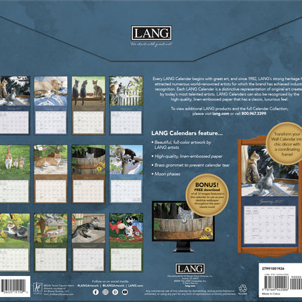 Lang 2027 Love Of Cats Calendar
