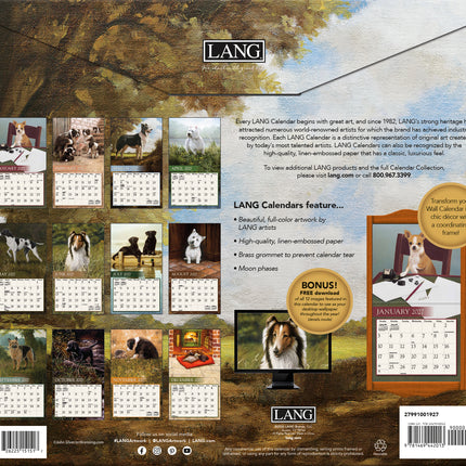 Lang 2027 Love Of Dogs Calendar
