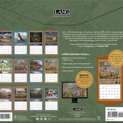 Lang 2027 Meadowland Calendar