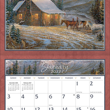 Lang 2027 Meadowland Calendar