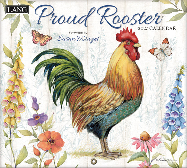 Lang 2027 Proud Rooster Calendar