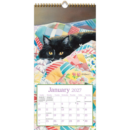 Lang 2027 Cats In The Country Vertical Wall Calendar