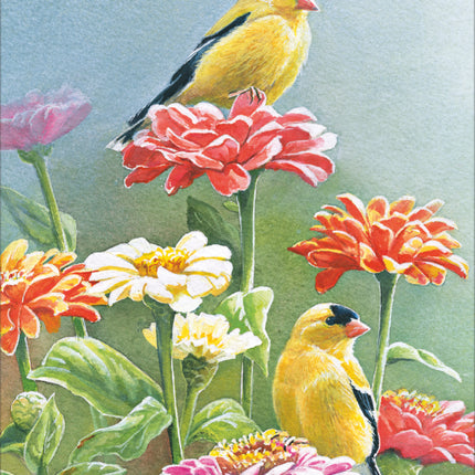 Calendrier Vertical Lang 2027 Songbirds