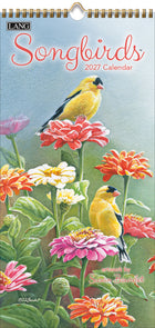 Calendrier Vertical Lang 2027 Songbirds